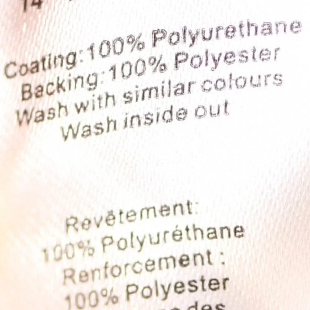 Boohoo washed faux